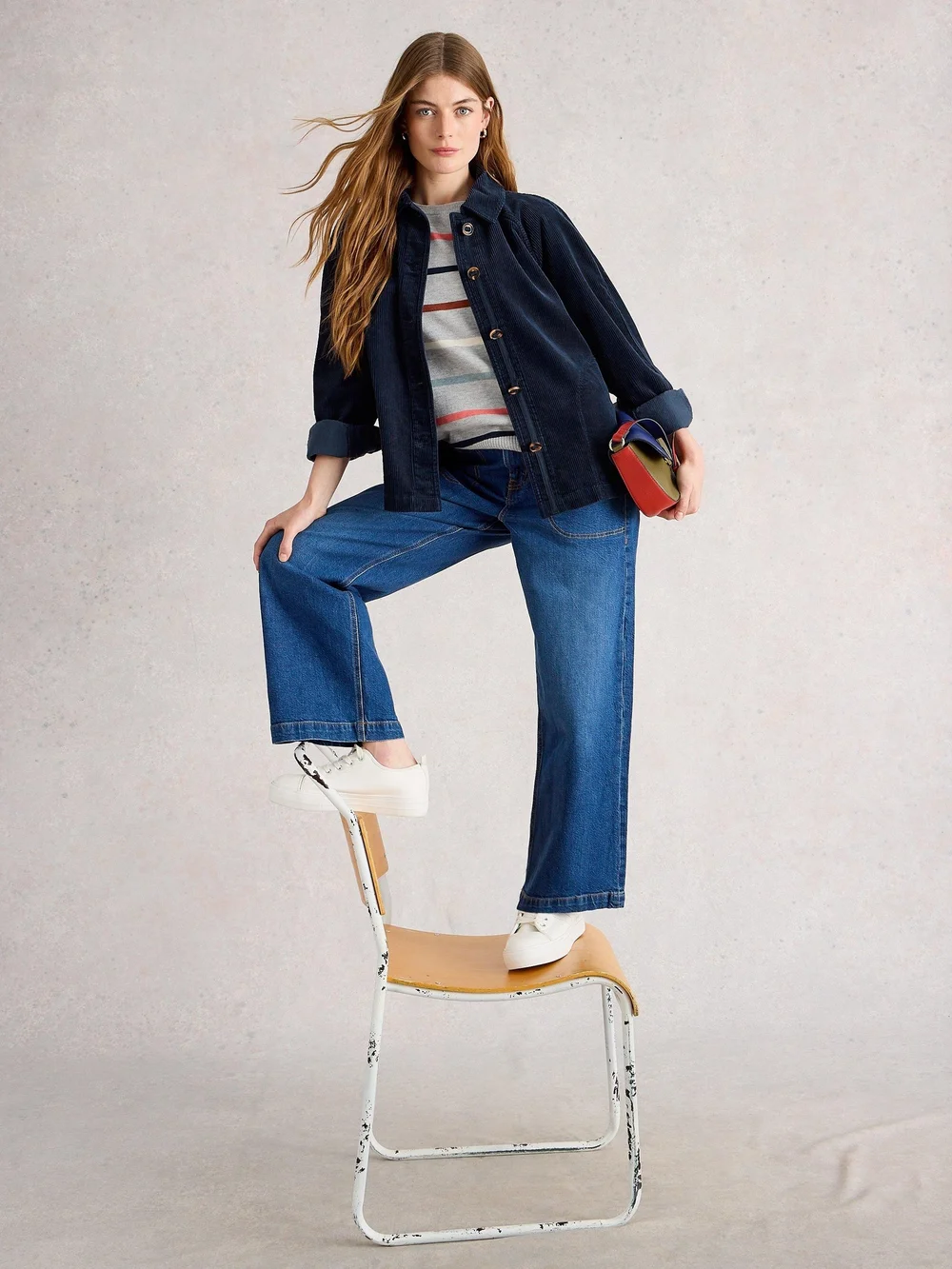 Kordjacke Eden - Dark Navy - 52/R Bild 1