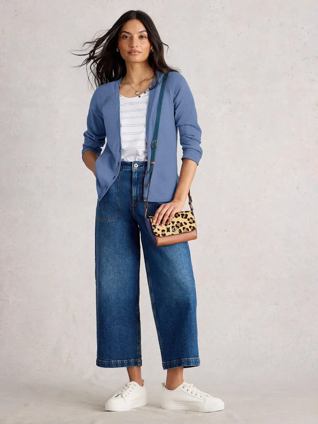 Strickjacke Naria aus Leinenmischung