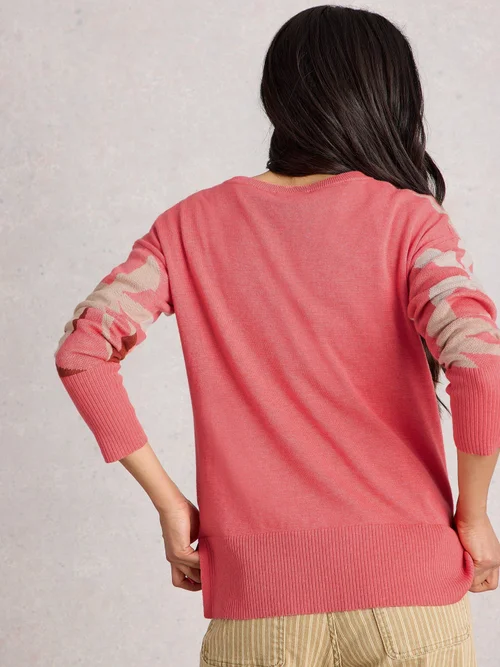 Pullover Olive - Coral Mlt - 52 Bild 4