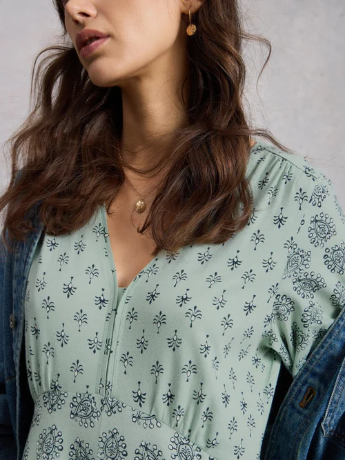 Jerseykleid Megan - Lgt Green - 52/R Bild 3