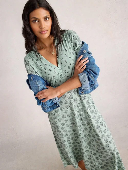Jerseykleid Megan - Lgt Green - 52/R Bild 1
