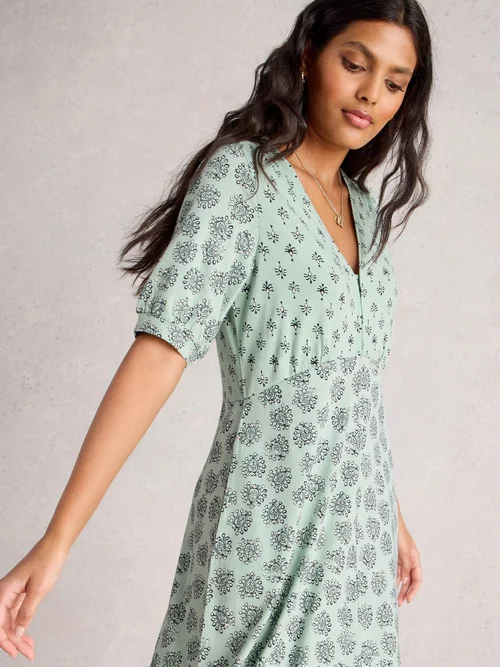 Jerseykleid Megan - Lgt Green - 52/R Bild 3