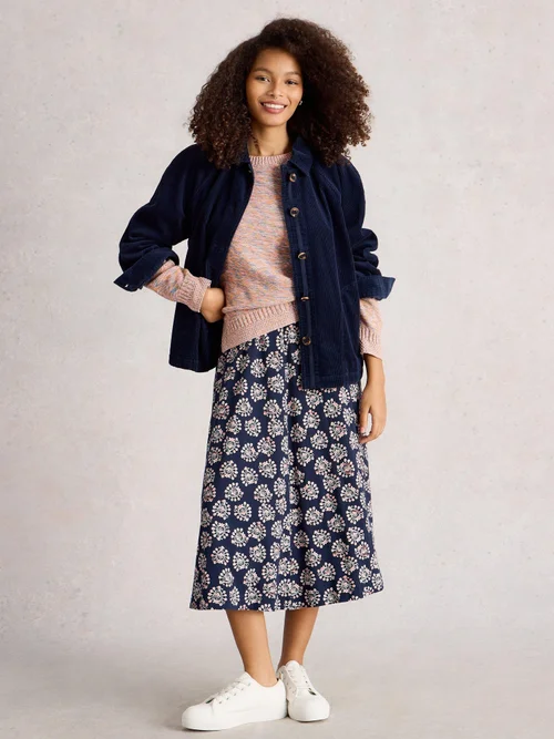 Jerseykleid Megan - Navy Pr - 52/R Bild 2