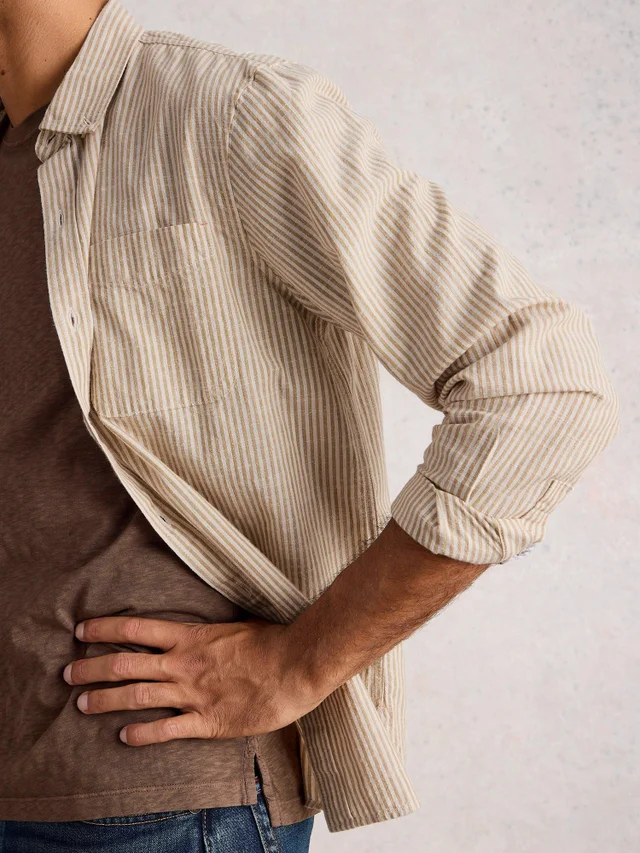 Gestreiftes Oxfordhemd Bruton