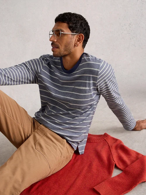 Longsleeve Accleton - Blue Mlt - XXXL Bild 1