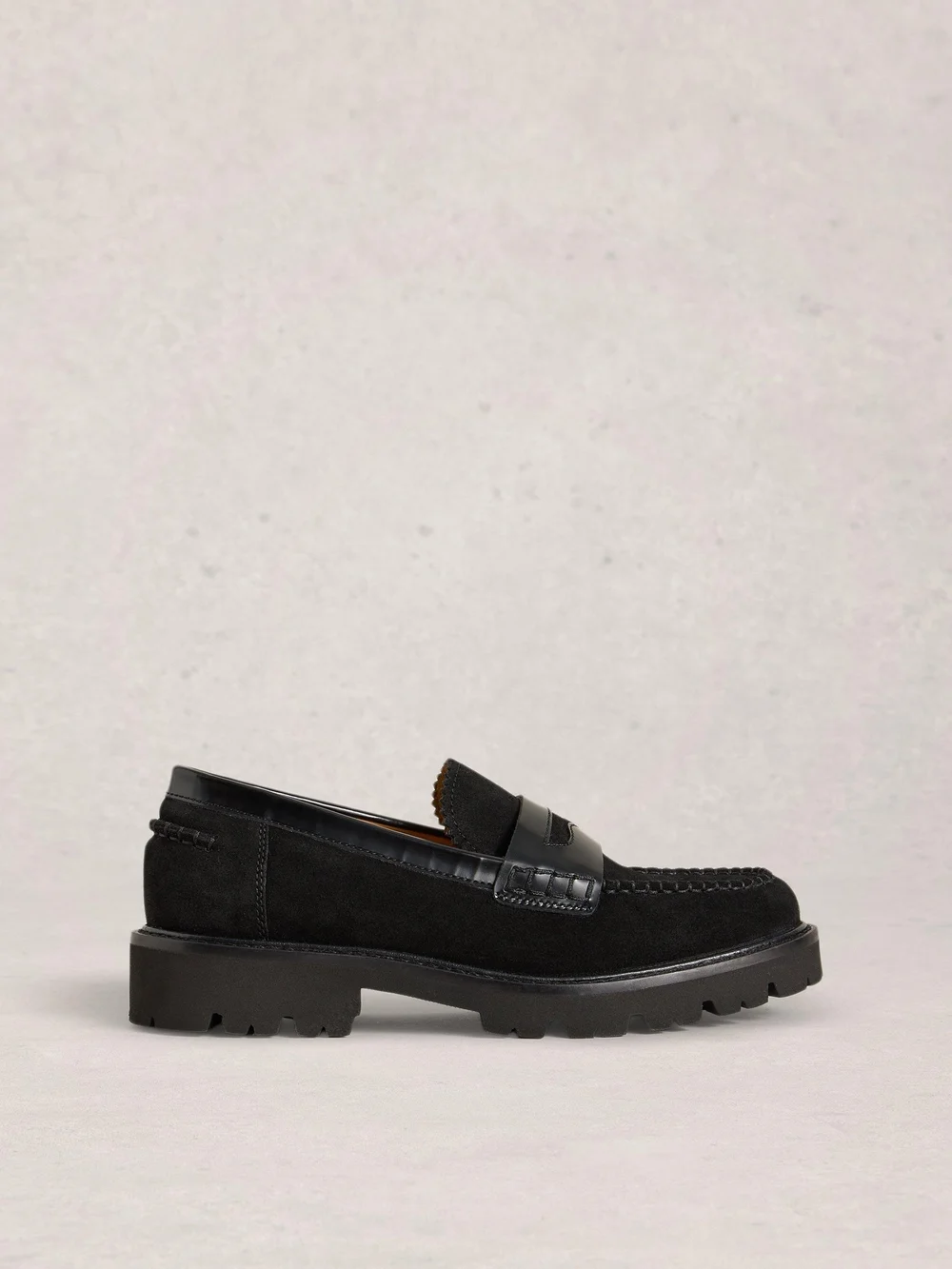 Loafer Laura mit Plateausohlen - Pure Blk - 38 Bild 1