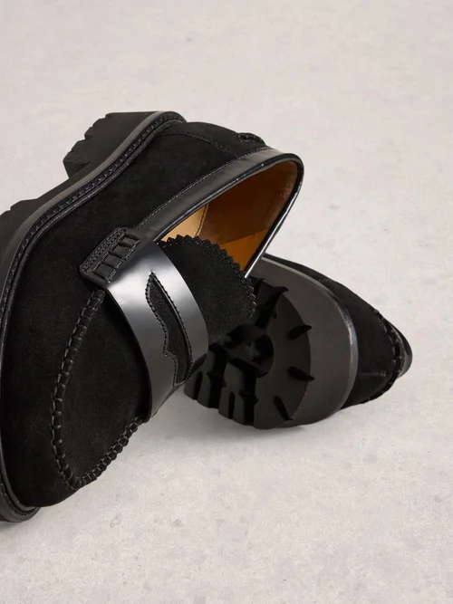 Loafer Laura mit Plateausohlen - Pure Blk - 38 Bild 3