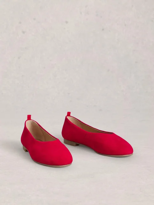 Lederballerinas Cheri - Dk Red - 40 Bild 3