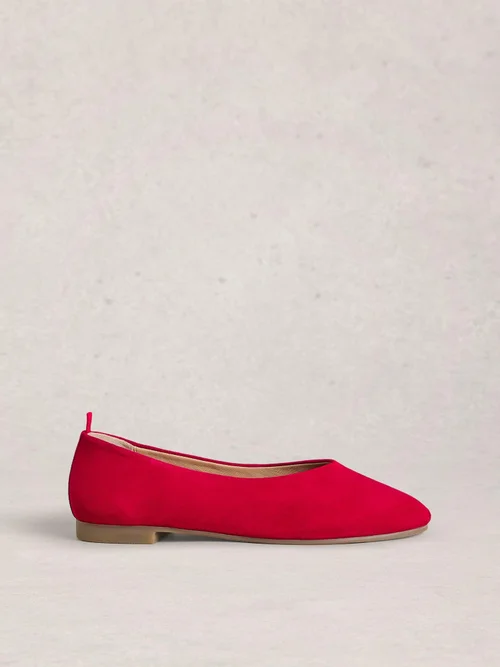 Lederballerinas Cheri - Dk Red - 40 Bild 1