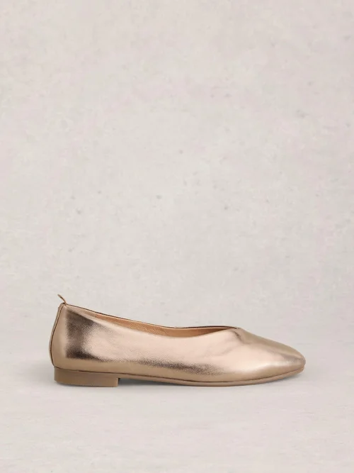 Lederballerinas Cheri - Pewter Met - 41 Bild 1