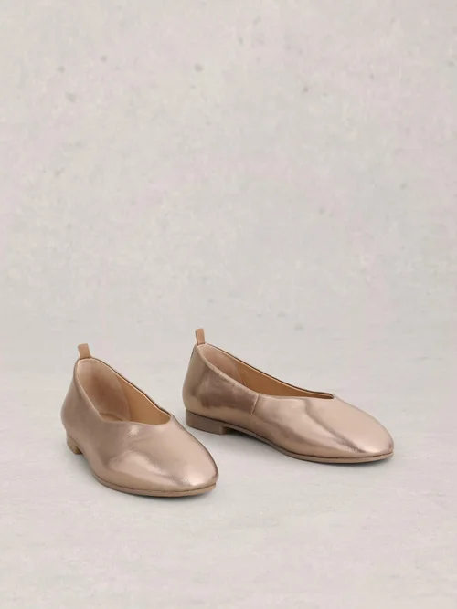 Lederballerinas Cheri - Pewter Met - 41 Bild 2