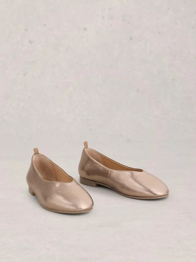 Lederballerinas Cheri