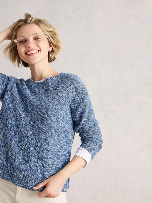 Pullover Victoria - Blue Mlt - 52 Bild 1