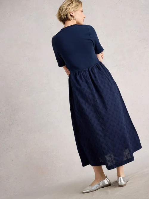 Besticktes Kleid Vera - Dark Navy - 42/R Bild 4
