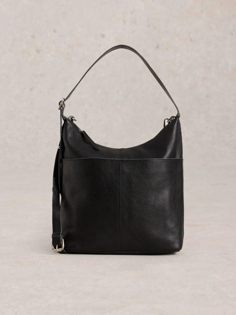 Crossbody-Tasche Sophia aus Leder - Pure Blk - EINHEITSGRÖSSE Bild 1