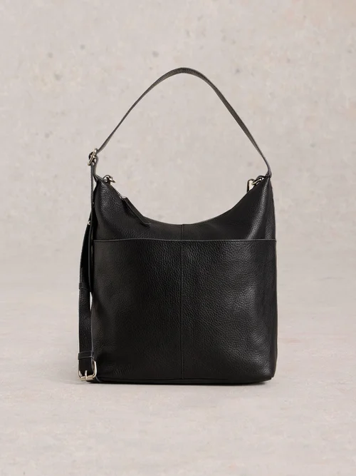 Crossbody-Tasche Sophia aus Leder - Pure Blk - EINHEITSGRÖSSE Bild 1