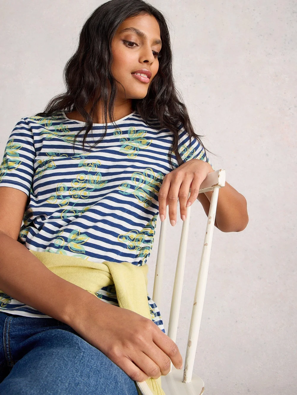 T-Shirt Abbie - Blue Mlt - 52 Bild 1