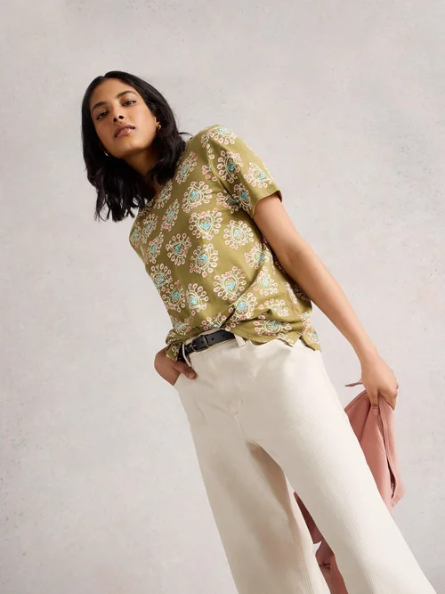 T-Shirt Abbie - Khaki Grn - 52 Bild 3