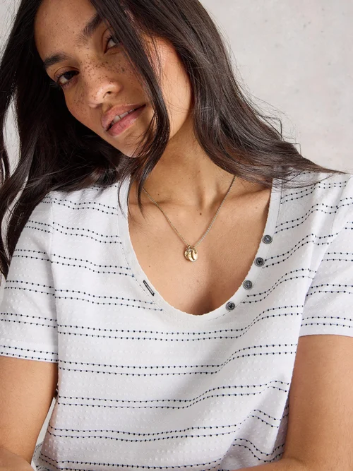 T-Shirt Nadia - White Mlt - 52 Bild 3