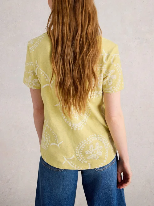 T-Shirt Nadia - Yellow Mlt - 50 Bild 4