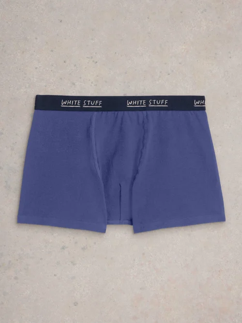 Boxershorts Hove Stripe & Uni - Navy Multi - XXXL Bild 3