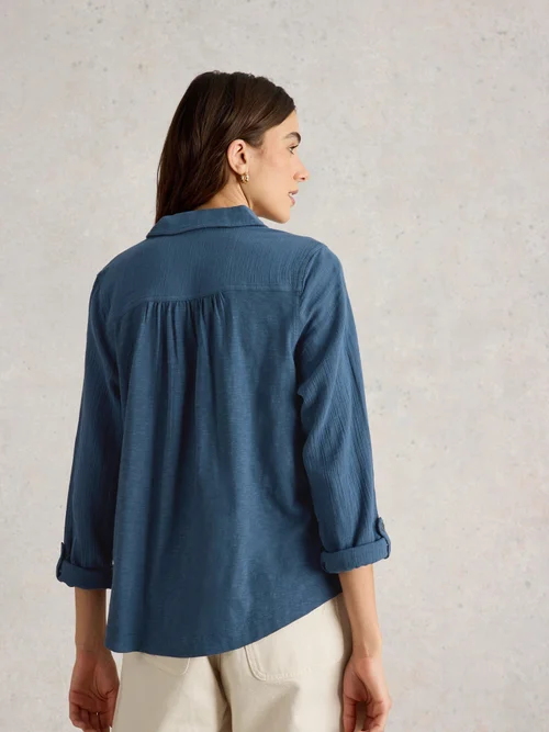 Bluse Annie - Fr Navy - 52 Bild 4