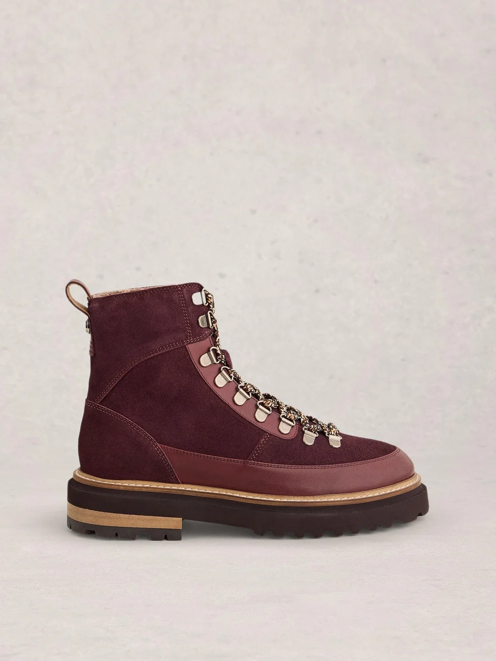 Wanderstiefel Olive - Dk Plum - 41 Bild 1