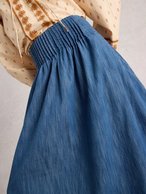 Jeansmidirock Charlotte - Mid Denim - 52/R Bild 3