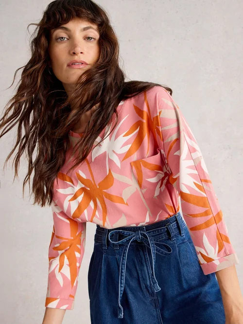 Dolman Top Demi - Coral Mlt - 52 Bild 3