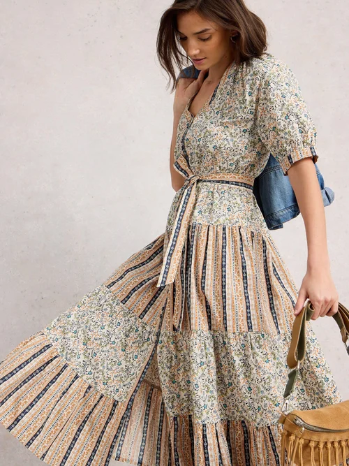 Midikleid Clementine - Ivory Mlt - 52/R Bild 3