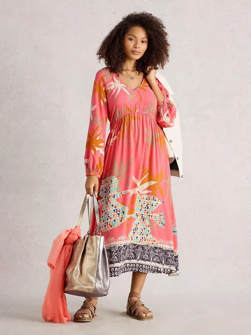 Midikleid Imogen - Pink Mlt - 52/R Bild 2