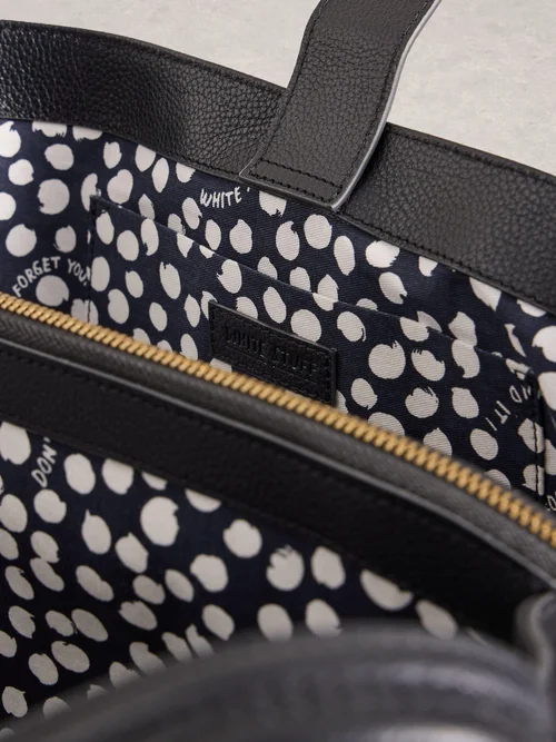 Ledertasche Hettie - Pure Blk - EINHEITSGRÖSSE Bild 3