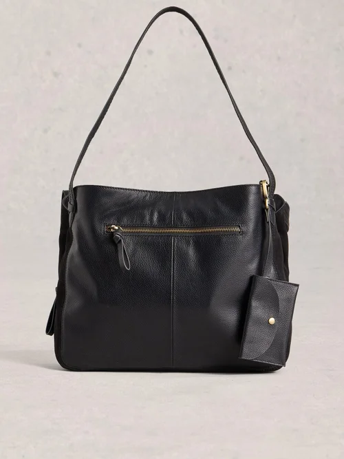 Ledertasche Hettie - Pure Blk - EINHEITSGRÖSSE Bild 1