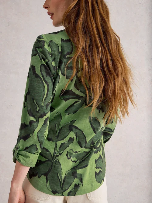Jerseybluse Annie - Green Mlt - 50 Bild 4