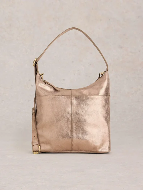 Crossbody-Tasche Sophia aus Leder - Gld Tn Met - EINHEITSGRÖSSE Bild 1