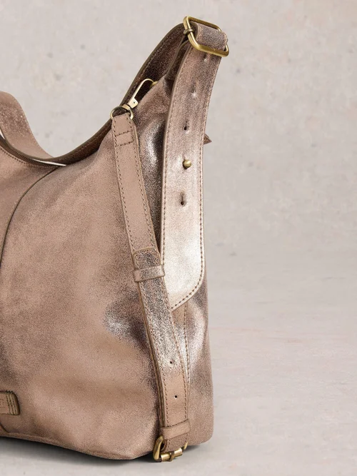 Crossbody-Tasche Sophia aus Leder - Gld Tn Met - EINHEITSGRÖSSE Bild 3