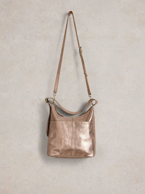 Crossbody-Tasche Sophia aus Leder - Gld Tn Met - EINHEITSGRÖSSE Bild 4