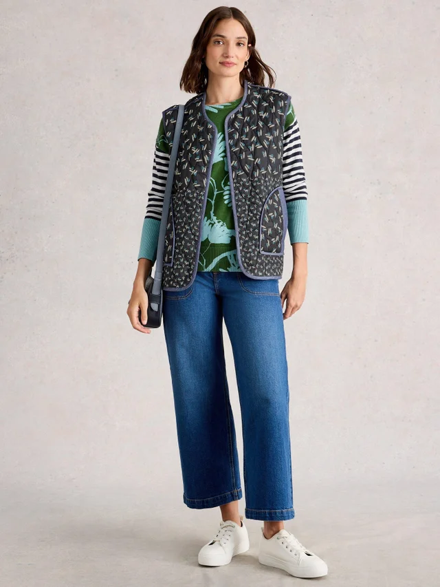 Bedruckte Weste Carla