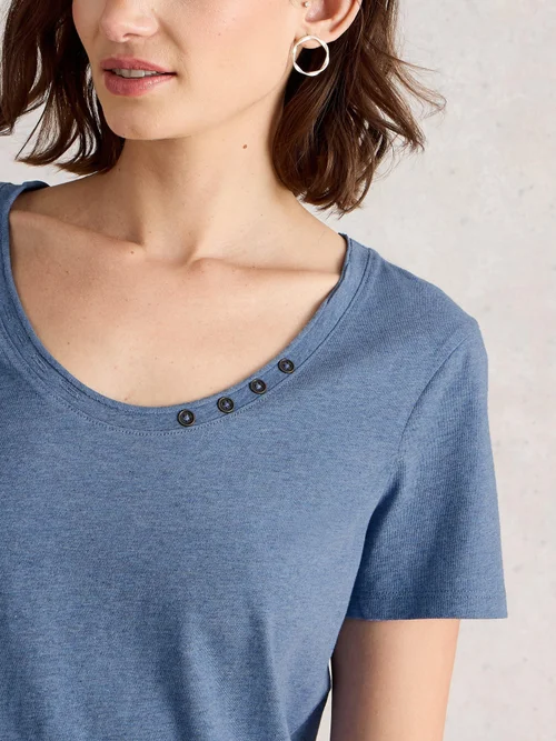 T-Shirt Nadia - Mid Blue - 34 Bild 3