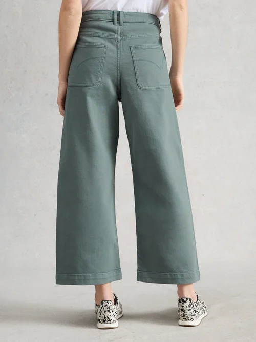 7/8-Jeans Tia mit weitem Bein - Mid Blue - 52/R Bild 4