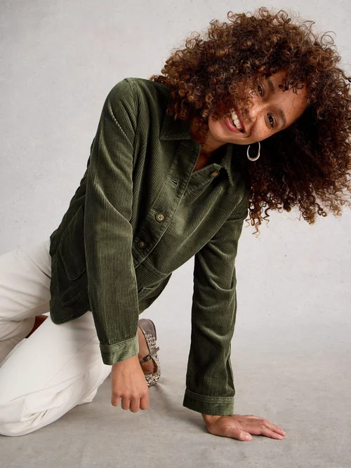 Kordjacke Carrie - Dus Green - 52/R Bild 1