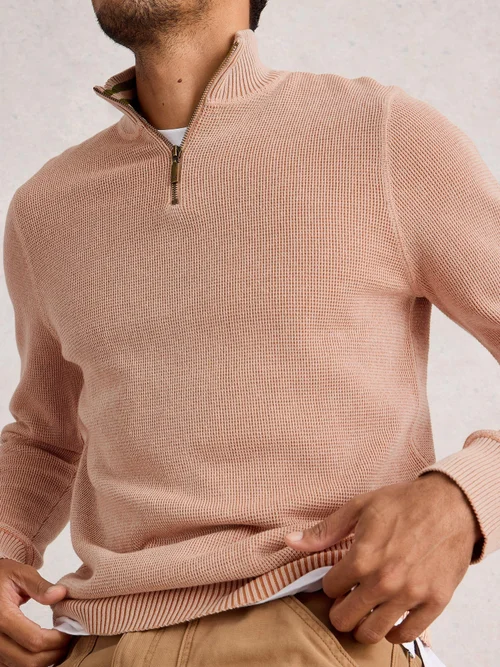 Pullover Attadale mit Trichterkragen - Dk Nat - XXXL Bild 1