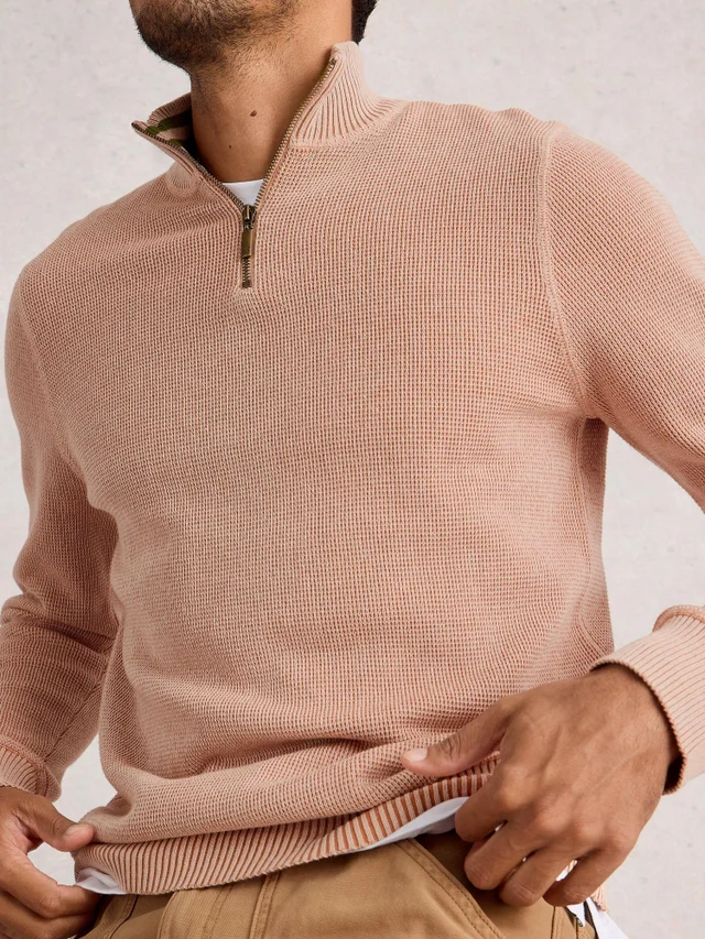 Pullover Attadale mit Trichterkragen