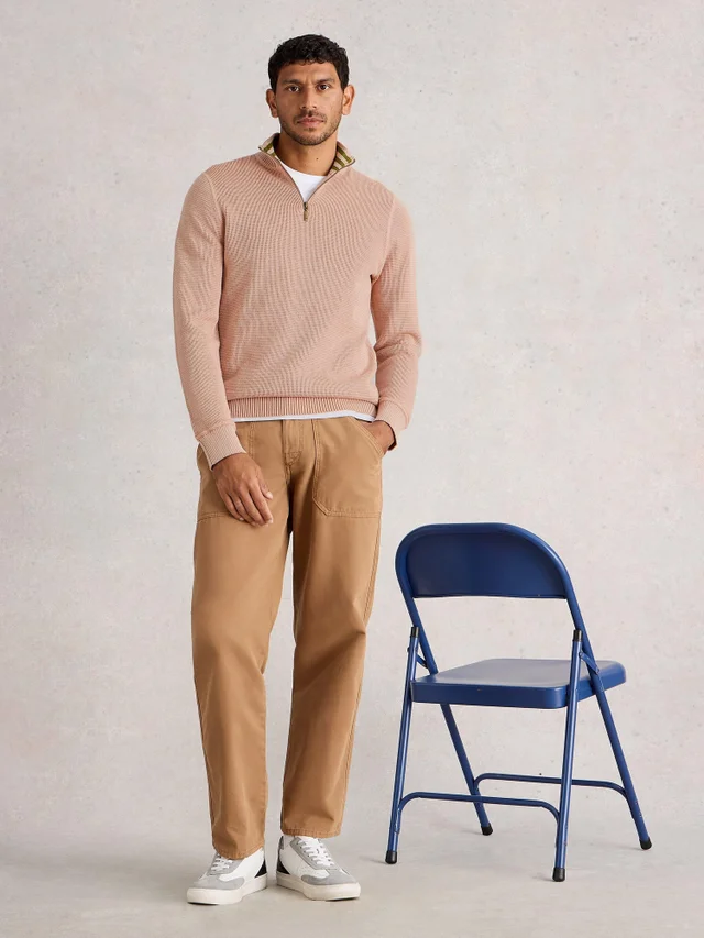 Pullover Attadale mit Trichterkragen