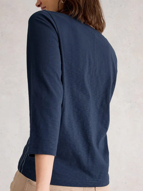 Top Nelly mit 3/4-Ärmeln - Dark Navy - 52 Bild 4