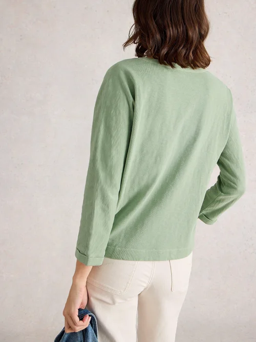 Dolman Top Demi - Mid Green - 50 Bild 4