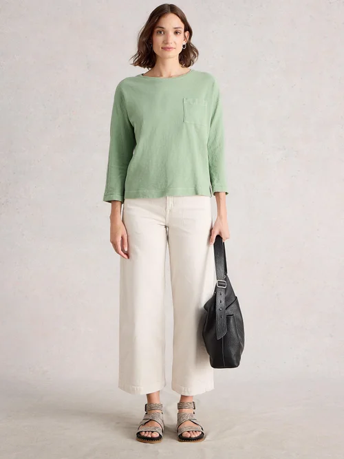 Dolman Top Demi - Mid Green - 50 Bild 2