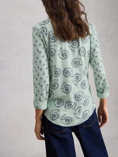 Jerseybluse Annie - Green Pr - 52 Bild 4