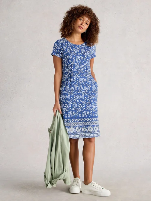 Jerseykleid Tallie - Blue Pr - 50/R Bild 2