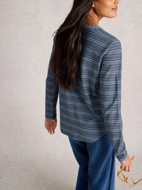 Langarmshirt Clara - Mid Blue - 52 Bild 4